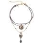 Choker Necklaces for Women Girl, Layered Stars Pendant Necklace Jewelry Gift
