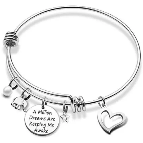 The Greatest Showman Jewelry A Million Dreams Are Keeping Me Awake Bracelet(BR-Million Dreams) The Greatest Showman Jewelry A Million Dreams Are Keeping Me Awake Bracelet(BR-Million Dreams)