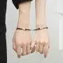 ORFAN Magnetic Couples Bracelet Set Adjustable Attract Bracelet for Couples Engraved Love Bracelet for Valentines Day ORFAN Magnetic Couples Bracelet Set Adjustable Attract Bracelet for Couples Engraved Love Bracelet for Valentines Day