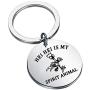 FAADBUK Funny Moana HEI HEI Keychain HEI HEI Lover Gift Moana HEI HEI are My Spirit Animal Jewelry Gift for Friend Family
