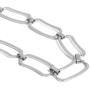 Paperclip Link Chain Necklace 14K Gold Plated Dainty Long Chain Necklace for Women Girls