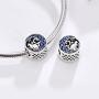 Honeybee Butterfly Sunflower Dream Catcher Coffee Cup Colorful Feather Pendant Charm Sterling Silver fit Bracelet for European Bracelets and Necklace