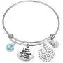 KUIYAI I Love You to The Beach and Back Bracelet Starfish Charm Bracelet Beach Lover Jewelry for Couple KUIYAI I Love You to The Beach and Back Bracelet Starfish Charm Bracelet Beach Lover Jewelry for Couple