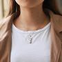 Angel Lady Urn Cremation Necklace Sterling Silver Guardian Angel Wings Urn Pendant for Ashes Keepsake Memorial Jewelry