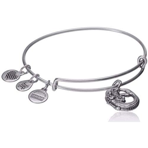 Alex and Ani Mermaid II Rafaelian Silver Bangle Bracelet