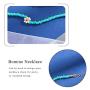 Bomine Boho Beaded Choker Flower Necklace Adjustable Jewelry Chain Beach for Women and Girls