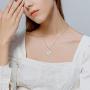 CASSIECA Animal Necklaces for Women Silver Panda Turtle Bee Whale Pendant Necklace Dainty Chain Minimalist Simple Cute Necklaces Jewelry Birthday Gift for Daughter Girlfriend