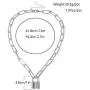 Krun Lock Necklace Y Pendant Simple Cute Heart Necklaces Long 3 Multilayer Chain Fashion Jewelry Women Girls Gift for Her