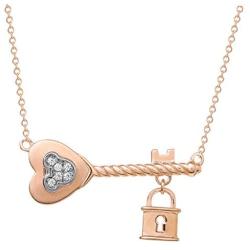 Disney Mickey Mouse Sterling Silver Necklace; Jewelry for Women