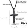 FindChic Men Cross Necklace Christian Crucifix Jewelry Stainless Steel/Black Jesus Christ Lords Prayer Engravable Pendant with 22inch Chain FindChic Men Cross Necklace Christian Crucifix Jewelry Stainless Steel/Black Jesus Christ Lords Prayer Engravable Pendant with 22inch Chain