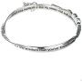 Jewelry Nexus Prayer for Mom Heart & Angel Wings Charm Bangle Bracelet