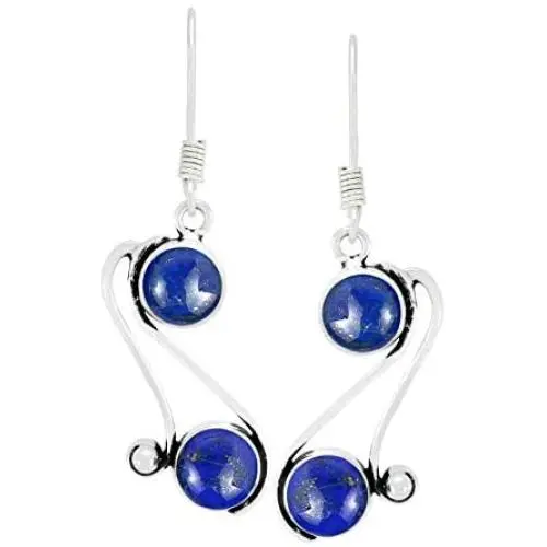 Natural Moonstone Lapis Malachite Simulated Garnet Peridot Blue Topaz Dangle Earrings 8mm Round Shape Gemstones 925 Silver Overlay handmade Dangle Earrings Natural Moonstone Lapis Malachite Simulated Garnet Peridot Blue Topaz Dangle Earrings 8mm Round Shape Gemstones 925 Silver Overlay handmade Dangle Earrings