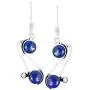 Natural Moonstone Lapis Malachite Simulated Garnet Peridot Blue Topaz Dangle Earrings 8mm Round Shape Gemstones 925 Silver Overlay handmade Dangle Earrings Natural Moonstone Lapis Malachite Simulated Garnet Peridot Blue Topaz Dangle Earrings 8mm Round Shape Gemstones 925 Silver Overlay handmade Dangle Earrings
