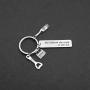 Hairdresser Gardener Tailor Accountant Bartender Book Lover Gift Keychain Bracelet She Believed She Could Appreciation Gift