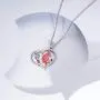 925 Sterling Silver Red Cardinal Bird Necklace Bracelet Memorial Pendant Jewelry Sympathy Gift for Women Girls Family
