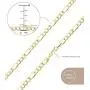 Jewelry Atelier Gold Chain Necklace Collection - 14K Solid Yellow Gold Filled Figaro Chain Necklaces for Women and Men with Different Sizes (2.8mm, 3.7mm, 4.7mm, 5.6mm) Jewelry Atelier Gold Chain Necklace Collection - 14K Solid Yellow Gold Filled Figaro Chain Necklaces for Women and Men with Different Sizes (2.8mm, 3.7mm, 4.7mm, 5.6mm)