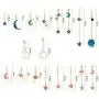 9 Pairs Star Moon Earrings Earth Moon Earrings Sun Moon Earrings Asymmetric Earrings Bohemia Moon Earrings for Girls Women