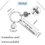 PENQI Basketball Jewelry Basketball Player Gift Basketball Coach Keychain Just A Girl Who Loves Basketball Keychain Basketball Jewelry for Girls