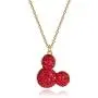 Deelan Womens Mickey Pendant Necklaces for Women 18K Gold Plated Mouse Charm Jewelry Necklace Girls Gift