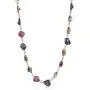 Gem Stone King 46 Inch Multicolor Cultured Freshwater Pearl & Simulated Shell Pearls Necklace Gem Stone King 46 Inch Multicolor Cultured Freshwater Pearl & Simulated Shell Pearls Necklace