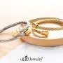 555Jewelry Classic Vintage Stainless Steel Twisted Wire Cuff Bracelet Bangle 555Jewelry Classic Vintage Stainless Steel Twisted Wire Cuff Bracelet Bangle