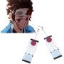 Demon Slayer Anime Cosplay Earrings,Demon Acrylic Earrings, Statement Acrylic Drop Earrings For Cosplay Party Women Gifts