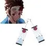 Demon Slayer Anime Cosplay Earrings,Demon Acrylic Earrings, Statement Acrylic Drop Earrings For Cosplay Party Women Gifts Demon Slayer Anime Cosplay Earrings,Demon Acrylic Earrings, Statement Acrylic Drop Earrings For Cosplay Party Women Gifts