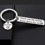 Zuo Bao Brother Keychain Thank You for Always Being There for Me Gift for Brother Family Jewelry