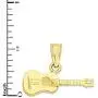10k Real Solid Gold Acoustic Guitar Pendant, Musician Jewelry, Gifts for Music Lovers 10k Real Solid Gold Acoustic Guitar Pendant, Musician Jewelry, Gifts for Music Lovers