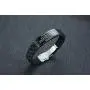 PJ Jewelry to My Son Love Dad Love Mom Courage Inspirational Bracelet Stainless Steel Silicone Adjustable Wristband PJ Jewelry to My Son Love Dad Love Mom Courage Inspirational Bracelet Stainless Steel Silicone Adjustable Wristband