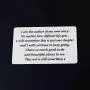 Semicolon Jewelry Mental Health Awareness Gift Wallet Insert Suicide Awareness Mental Illness Wwareness Gift New Beginning Gift