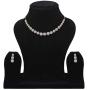 YouBella Jewellery Set for Women American Diamond Combo of Necklace Set with Earrings, Bracelet and Ring for Girls and Women