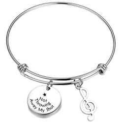 Not Throwing Away My Shot Necklace Bracelet Broadway Inspired Jewelry Hamilton Gifts