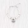 SEIRAA Outlander Inspired Jewelry Scottish Thistle Gifts Outlander Fans Scotland National Symbol Pearl Bracelet