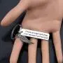 Gzrlyf Dad Memorial Keychain Sympathy Gifts for Loss of Father I Have an Angel Watching Over Me and I Call Him Dad