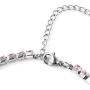Shop LC Eternity Bridal Wedding Engagement Tennis Bracelet for Women Prom Jewellery Lady Gifts Round Cubic Zirconia CZ Classic Stainless Steel 7'' with 2'' Extender