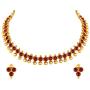 Aheli Indian Necklace Earring Set Indian Traditional Bollywood Fashion Jewelry for Women