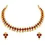 Aheli Indian Necklace Earring Set Indian Traditional Bollywood Fashion Jewelry for Women