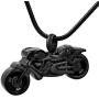 zeqingjw Motorcycle Cremation Jewelry Memorial Urn Necklace for Ashes Holder Funeral Keepsake Jewelry for Loved Ones