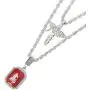 Angel Ruby Necklace Diamond Hiphop Pendant Rope Rocker Jewelry Gift for Men with 24’&28’Chain Angel Ruby Necklace Diamond Hiphop Pendant Rope Rocker Jewelry Gift for Men with 24’&28’Chain