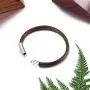 ChainsPro Custom Engraving, Waterproof Braided Rope Leather Bracelet, for Men/Women, Boyfriend Gift, 18/20/22CM (Send Gift Box) ChainsPro Custom Engraving, Waterproof Braided Rope Leather Bracelet, for Men/Women, Boyfriend Gift, 18/20/22CM (Send Gift Box)