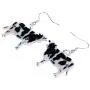 NEWEI Acrylic Anime Dairy Cattle Cow Earrings Drop Dangle Farm Animal Jewelry For Women Girl Gift Charm NEWEI Acrylic Anime Dairy Cattle Cow Earrings Drop Dangle Farm Animal Jewelry For Women Girl Gift Charm