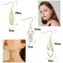 LOYALLOOK 4 Pairs Women Celtic Knot Dangle Earrings Fashion Filigree Teardrop Drop Earring Set,Teardrop Back Earrings Hoop Earrings for Party, Meeting, Dating, Wedding, Daily Wear LOYALLOOK 4 Pairs Women Celtic Knot Dangle Earrings Fashion Filigree Teardrop Drop Earring Set,Teardrop Back Earrings Hoop Earrings for Party, Meeting, Dating, Wedding, Daily Wear