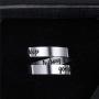 Tattooshe Stainless Steel Ring Stamped Keep Going Stacking Never Give Up Inspired Jewelry You are Braver Than You Believe