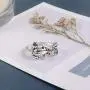 EXGOX Silver Frog Open Rings for Women Vintage Cute Animal Finger Ring Silver Fashion Party Jewelry Gifts EXGOX Silver Frog Open Rings for Women Vintage Cute Animal Finger Ring Silver Fashion Party Jewelry Gifts