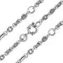 PZ Paz Creations 926 Sterling Silver Key to My Heart Pearl Charm Necklace PZ Paz Creations 926 Sterling Silver Key to My Heart Pearl Charm Necklace