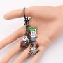 UJIMS Game Characters Fans Keychain for Him Funny Gaming Souvenir Collection Gift Birthdays Party Jewelry