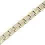 MagnetRX® Womens Ultra Strength Magnetic Therapy Bracelet - Arthritis Pain Relief & Carpal Tunnel Titanium Magnetic Bracelets for Women - Adjustable Length with Sizing Tool (Silver & Gold) MagnetRX® Womens Ultra Strength Magnetic Therapy Bracelet - Arthritis Pain Relief & Carpal Tunnel Titanium Magnetic Bracelets for Women - Adjustable Length with Sizing Tool (Silver & Gold)