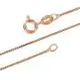 14kt Rose Gold Plated Sterling Silver 1mm Box Chain Necklace Solid Italian Nickel-Free, 16-20 Inch 14kt Rose Gold Plated Sterling Silver 1mm Box Chain Necklace Solid Italian Nickel-Free, 16-20 Inch
