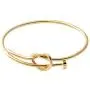 SENFAI Twist Knot Nail Bangle Heart Knot Bracelet Stack Bangle Cuff SENFAI Twist Knot Nail Bangle Heart Knot Bracelet Stack Bangle Cuff